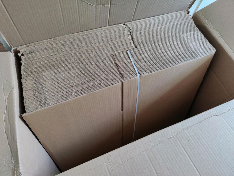 New, unused 50x Cardboard Shipping Boxes, size 40x30x20cm in Hamburg