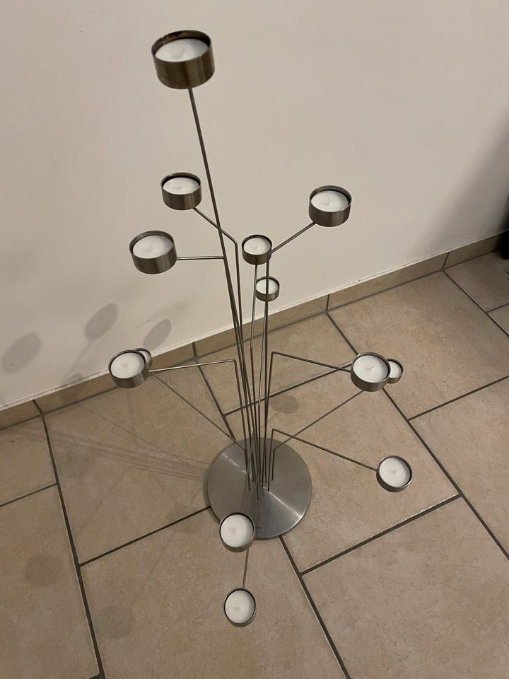 Blomus Kerzenständer aus Edelstahl, Höhe ca. 80 cm in Hamburg