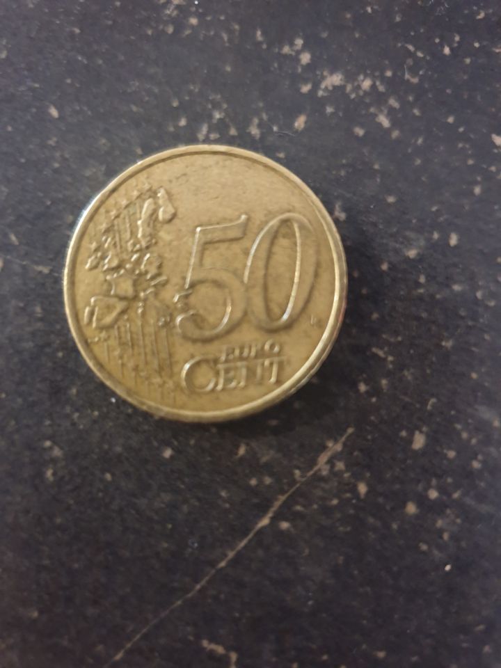 50 cent münze fehlprägung Griechenland preis fiktiv in Weiden (Oberpfalz)