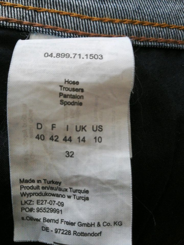 S. OLIVER JEANS DAMEN GR. 40, NEU in Altötting