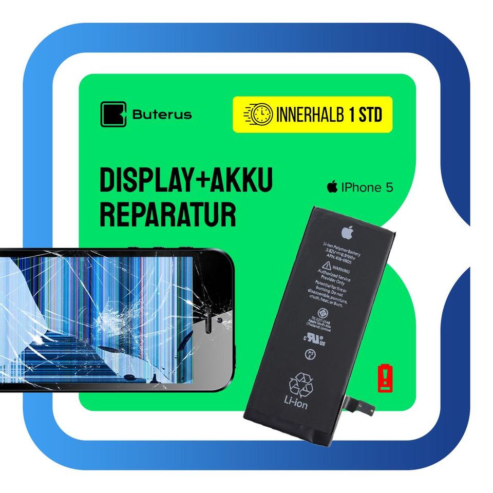 ✅ Handy Reparatur Kombi Display + Akku iPhone 5 6 7 8 X 11 12 13 in Stuttgart