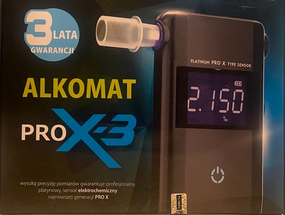 Elektrochemischer Alkomat Alcofind PRO X-3 in Dresden