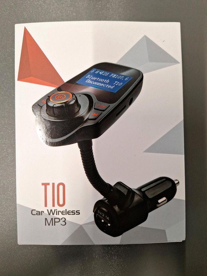 GelldG Bluetooth FM Transmitter für Auto Ladegerät Bluetooth-Adap in Rietberg