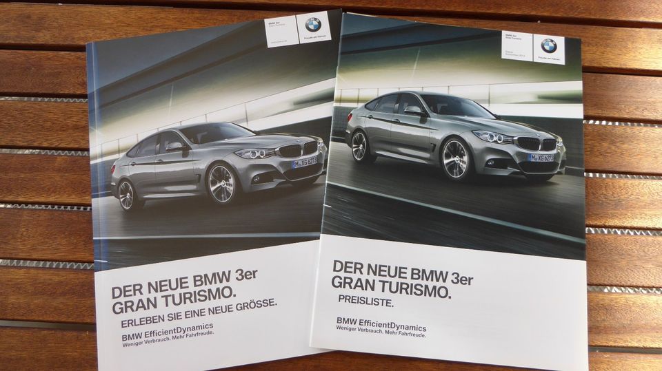 BMW 3er Gran Turismo Prospekt in Overath