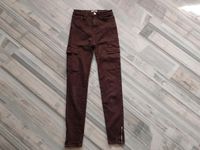 Tally Weijl Skinny High Waist Jeans Gr.34 mit Seitentaschen braun Baden-Württemberg - Oberreichenbach Vorschau