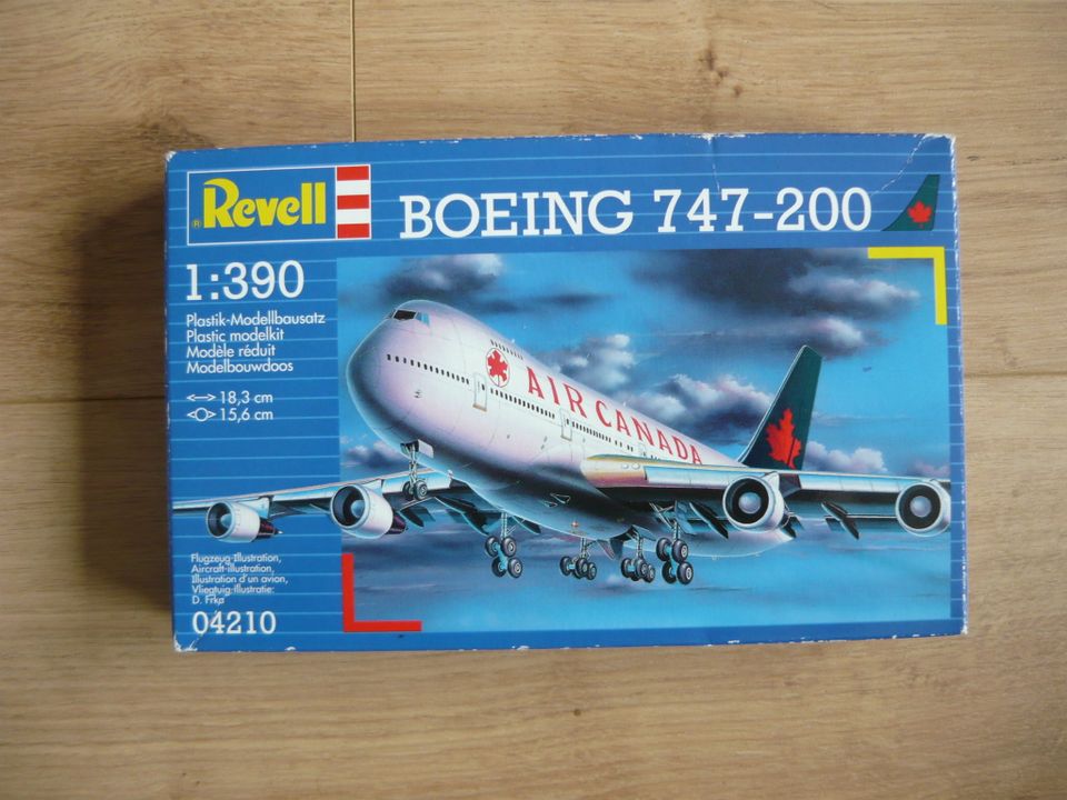 Revell 1:390 – Boeing 747-200 Air Canada versiegelt in Aachen
