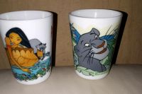 Vintage 2 Glas Becher Gläser Disney Dschungelbuch und Pocahontas Brandenburg - Luckau Vorschau