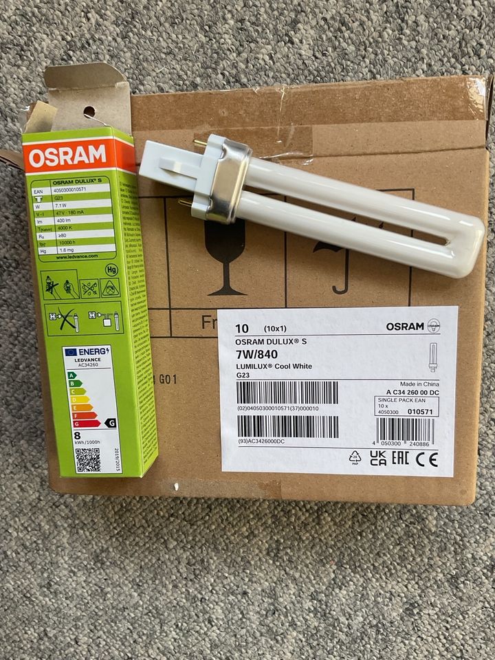 Leuchtmittel OSRAM DULUX S in Metzingen