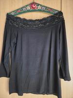 Melrose Spitzenshirt Schwarz Damen Gr. 42 neu u. ungetragen Hessen - Dillenburg Vorschau