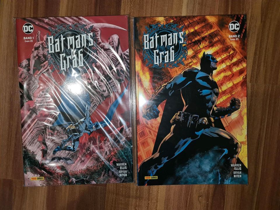 Batmans Grab 1+2 komplett - DC Paperback Comics in Haibach Unterfr.