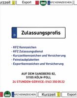 KFZ Zulassungsdienst ✅ Köln Poll Zulassung Auto Anmelden Abmelden Innenstadt - Poll Vorschau