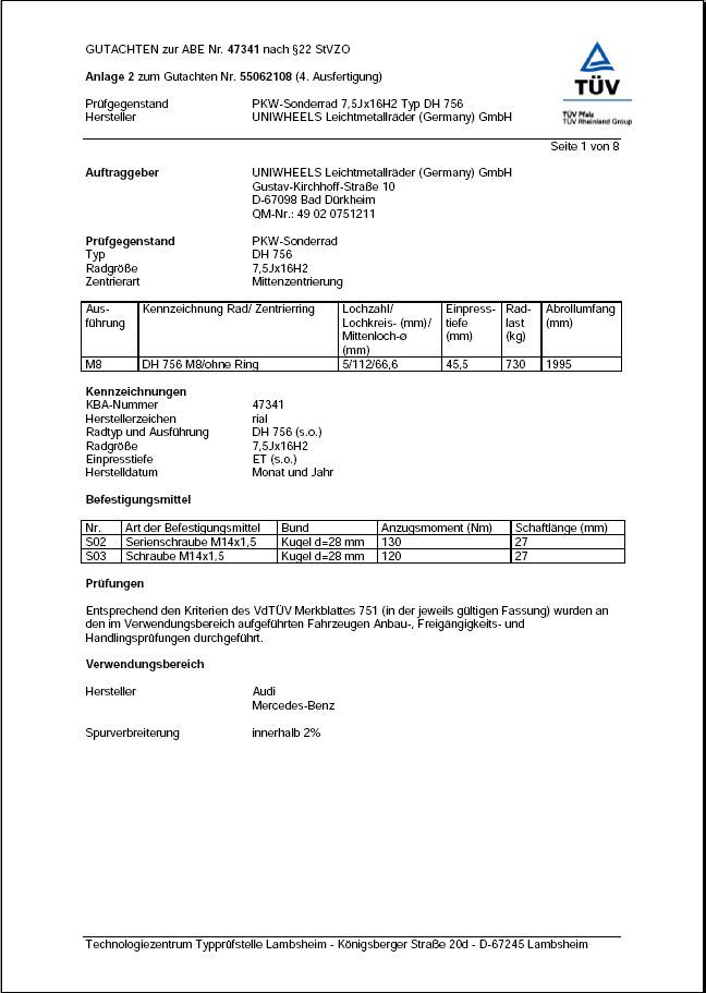 Räder 215x55 R16 Mercedes C207 A/B/C+E-Klasse o. AudiA4 in Senden