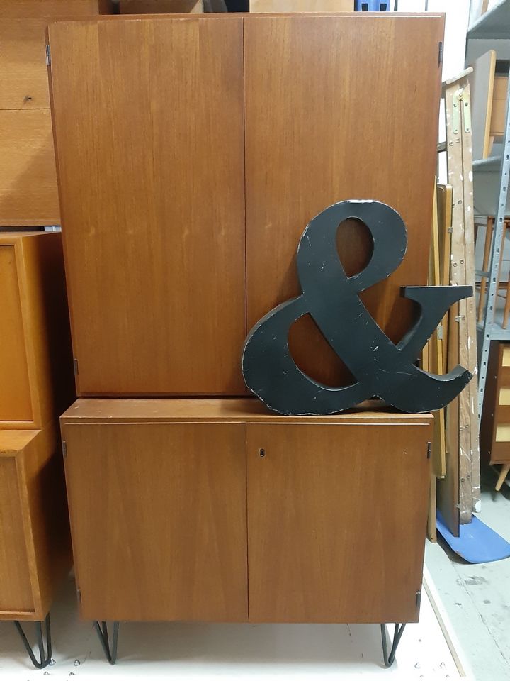 TEAK Highboard Sideboard Schrank Danish Design 50er 60er Vintage in München