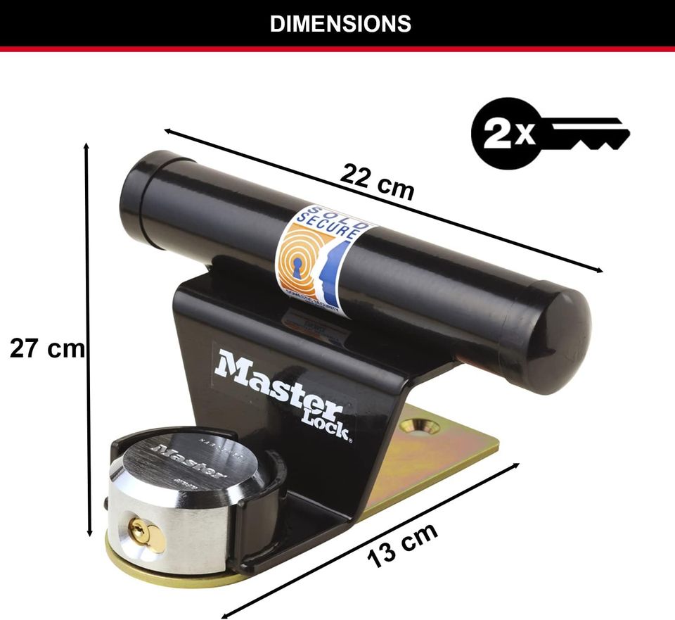 Master Lock 1488EURDAT Protektor für Garagentor mit Schlüsselschl in Vellmar