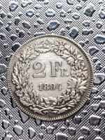 Schweizer Münze 2 Franken 1894, Silber, Vorzüglich, in Münzkapsel Baden-Württemberg - Weil am Rhein Vorschau