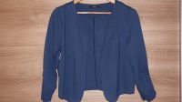 Sweatjacke Blazer blau verkürzt cropped Viskose zero Größe 40 TOP Eimsbüttel - Hamburg Lokstedt Vorschau