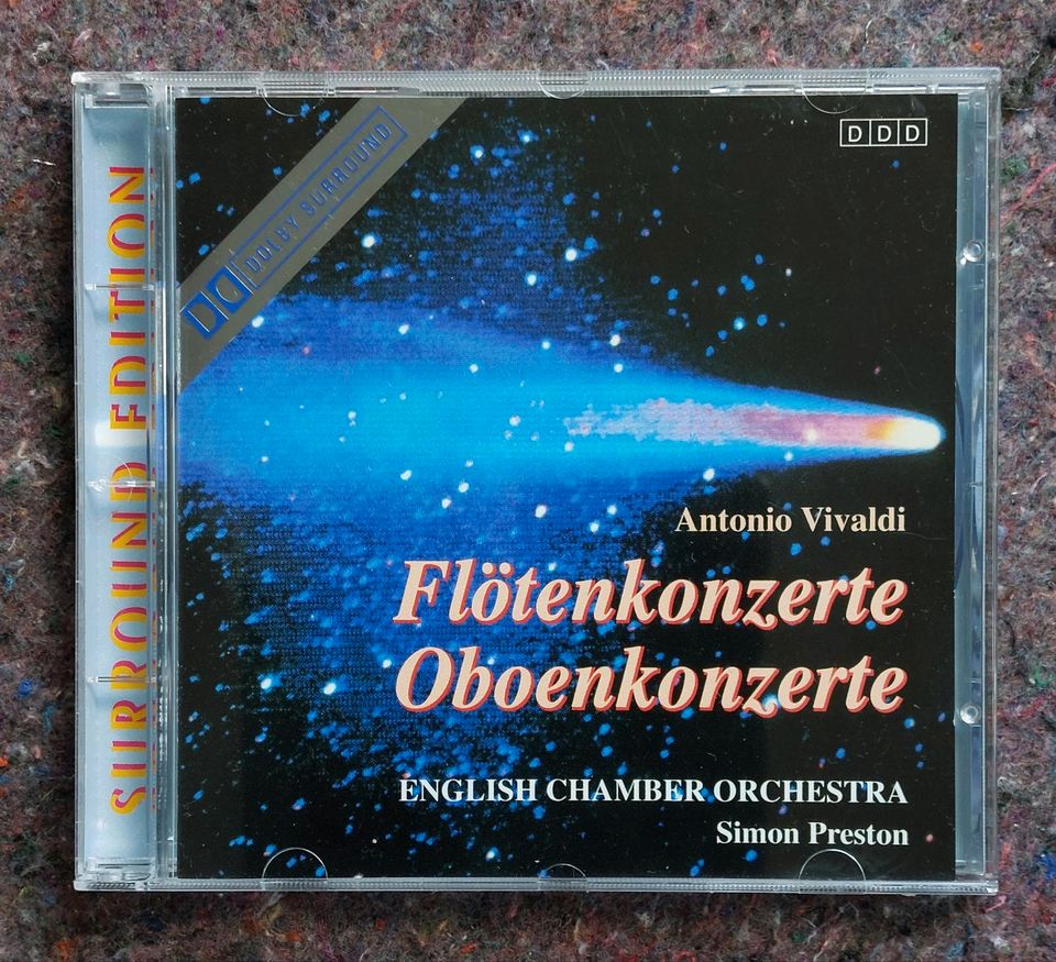 VIVALDI •  FLÖTENKONZERTE • OBOENKONZERTE  (CD - AUDIO, SURROUND) in Halle