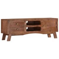 TV-Schrank 110x30x40 cm Raues Mangoholz Köln - Porz Vorschau