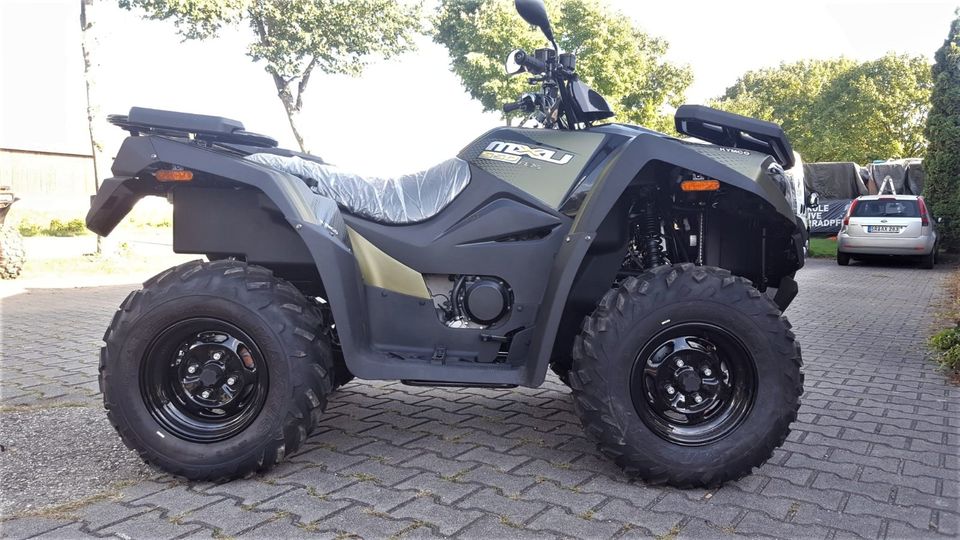 ATV KYMCO MXU 550i ABS T3b in Rain Niederbay