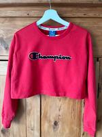 Champion Crop Sweatshirt, Gr.S, rot Hessen - Eltville Vorschau