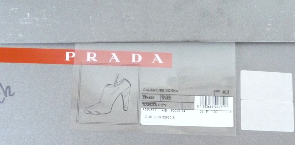 PRADA Damenschuhe Stiefeletten Größe 40,5 in Beilngries