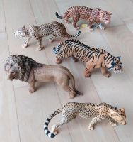 Schleich Großkatzen Tiger Löwe Panther Leopard Gepard Wandsbek - Hamburg Hummelsbüttel  Vorschau