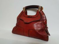 Alexander Vintage 70er Ledertasche Handtasche Echtleder rotbraun Niedersachsen - Haste Vorschau