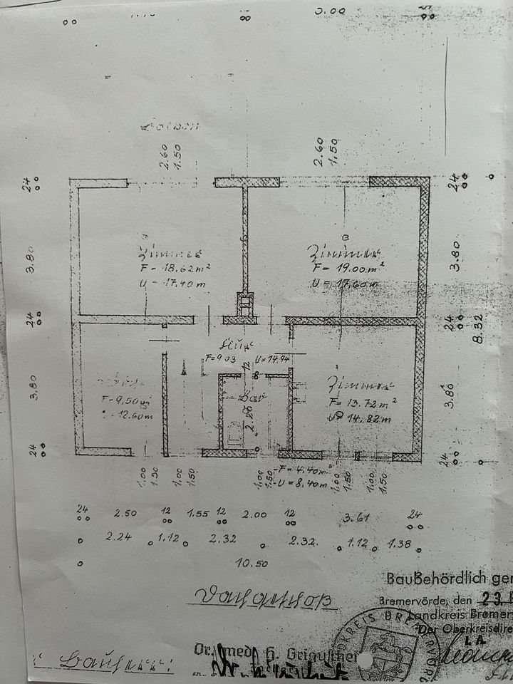 Kapitalanlage! BRV-Zentrum, Haus mit 2 Wohnungen /Vermietet in Bremervörde