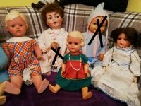 Alte Puppen und Puppenkleidung Sachsen-Anhalt - Halle Vorschau