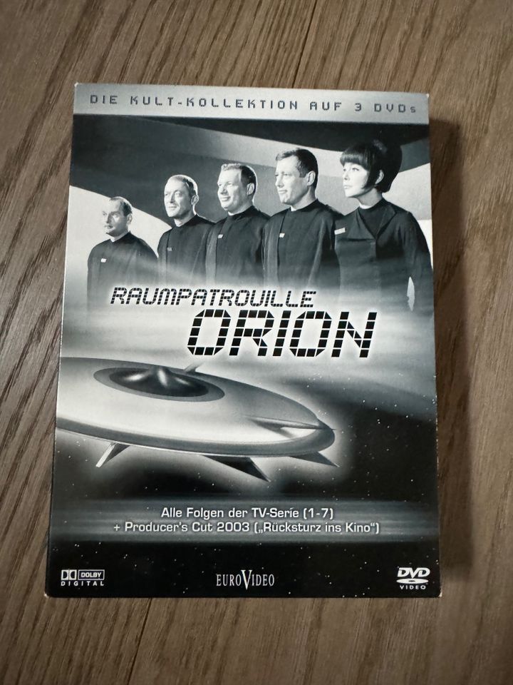 Raumpatrouille Orion alle 7 Folgen auf 3 DVDs in Wertach