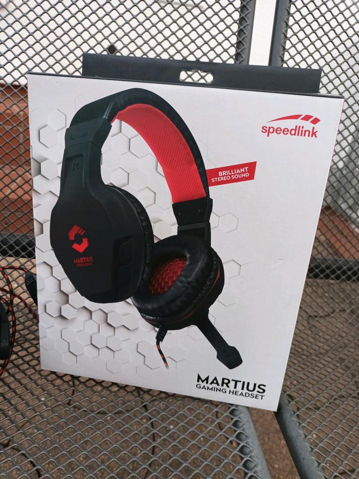 Gaming Headset Martius, unbenutzt mit Originalverpackung in St. Ingbert