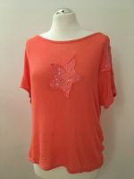 One Size made in Italy orange/Lachs mit Glitzer Stern Bayern - Friedberg Vorschau