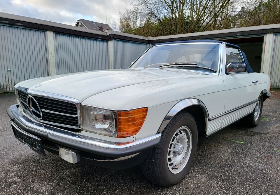 Mercedes Benz 280 SL W107, 107.000km, Deutsche E.Z. 1.Hand in Wuppertal