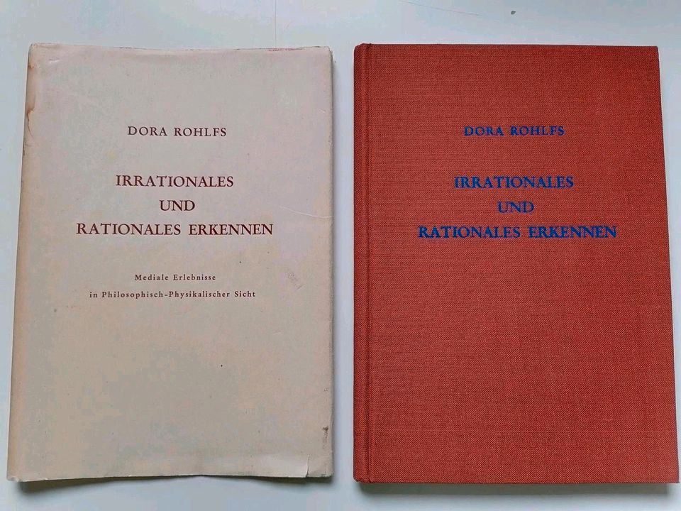 Parapsychologie, Dora Rohlfs, Irrationales + rationales Erkennen in Kassel