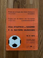 Final-Zeitschrift im Pokal der Landesmeister 1974 Baden-Württemberg - Reilingen Vorschau