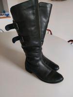 Leicht gefütterte Lederstiefel zu verkaufen Bayern - Moorenweis Vorschau