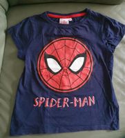 MARVEL Spiderman T-Shirt Gr. 122 blau Shirt Sommershirt Rostock - Brinckmansdorf Vorschau