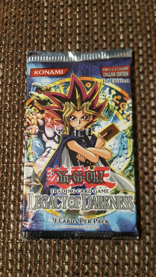 Yu-Gi-Oh: Legacy of Darkness Booster, LOD, 1st edition, oldschool in Elstra