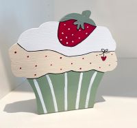 Deko Muffin Holz handmade Cupcake Wuppertal - Oberbarmen Vorschau