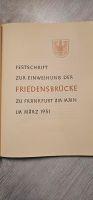 Buch Friedensbrücke Frankfurt am Main 1951 Hessen - Gelnhausen Vorschau