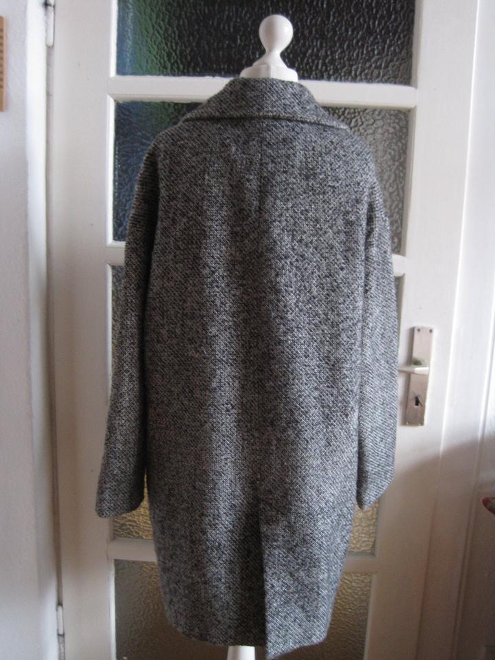 Zara Wolljacke meliert Kurzmantel Wolle Fischgrät Boho L in Hannover