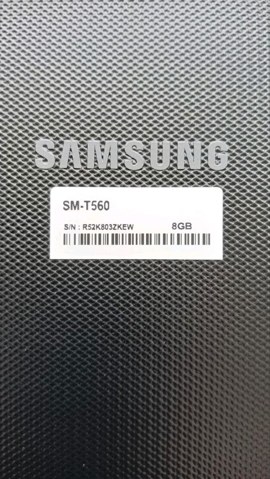 Samsung Tablet SM T 560 in Reichelsheim (Odenwald)