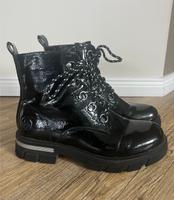 Stiefel/Boots, Damen, Rieker, Gr. 37, schwarz Rostock - Südstadt Vorschau