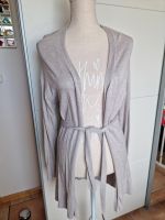 Cardigan Coatigan Strickjacke Stein beige XS Bayern - Erlenbach am Main  Vorschau