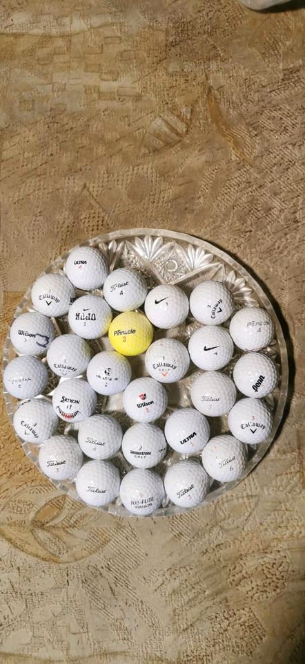 Golfbälle gebraucht Markenmix in Geisa