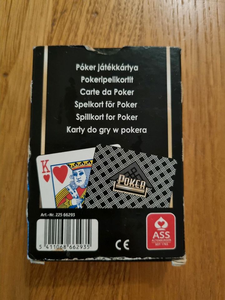 Poker Playing Cards Casino Quality zu verkaufen in Kempten