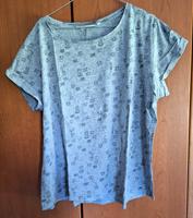 T-Shirt Gr 52 Clockhouse grau mit Kaffee- + Teetassen und Blumen Hamburg-Nord - Hamburg Fuhlsbüttel Vorschau