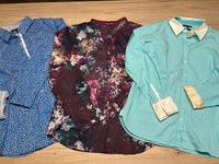 TOMMY HILFIGER 3 x gemusterte Blusen Hemden Damen L 10/12 Sachsen - Olbernhau Vorschau