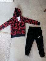 NIKE Trainingsanzug Schwarz Kinder Futura AOP Gr 104 Hamburg-Nord - Hamburg Langenhorn Vorschau