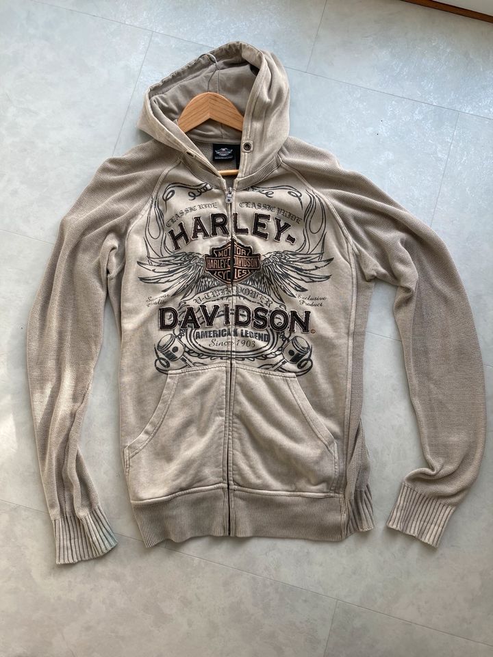 Harley Hoody Kapuzenjacke beige Sweatjacke in Bayern - Pullach | eBay  Kleinanzeigen ist jetzt Kleinanzeigen